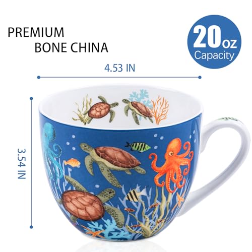 Summer Ocean Wonders Hug Mug