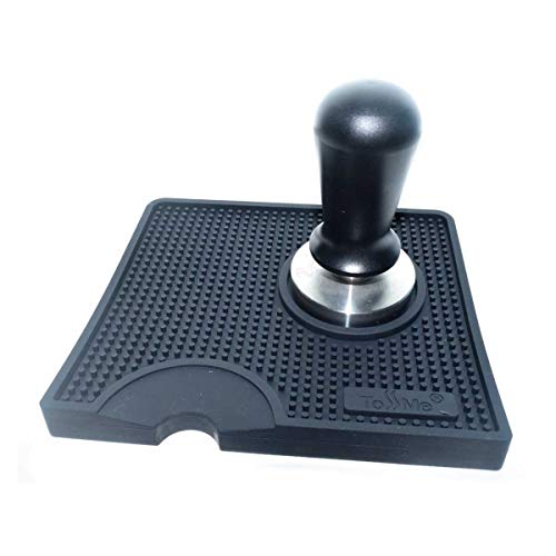 Espresso Tamping Mat I Food Safe Rubber Coffee Tamper Mat I Portafilter Mat For Baristas I Coffee Tamp Mat I Waterproof