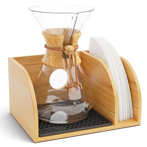 Pour Over Caddy for Chemex Bodum Cosori Coffee Makers Black