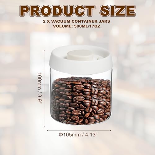 2pcs Coffee Vacuum Container