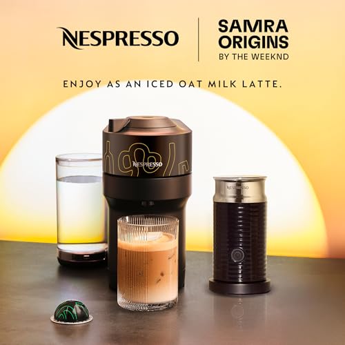 Samra Origins Vertuo Pop+ Coffee Machine with Milk Frother