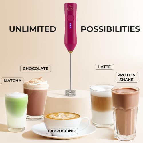 Rechargeable Milk Frother Handheld