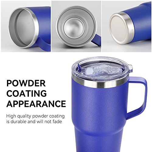 20 oz Insulated Travel Coffee Mugs Set of 12 (12 Count)