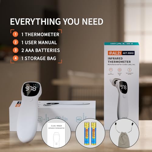 Dual Mode Thermometer for Adults
