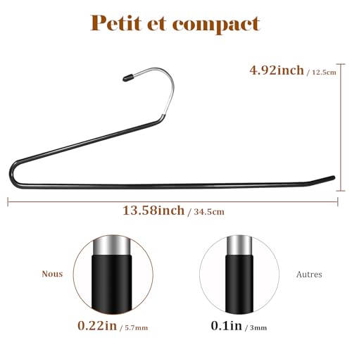 Open Ended Pants Hangers (30 Count)