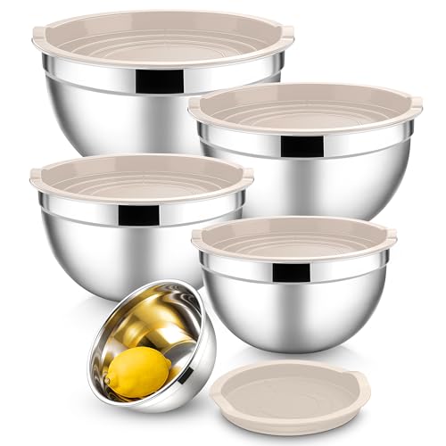 Mixing Bowls with Lids Set (5 Count)