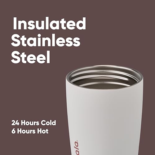 SmoothSip Slider Insulated Stainless Steel Coffee Tumbler