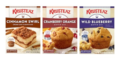 Baking Mix Trio for Breakfast and Bakery Style Treats (56.7 Ounce)