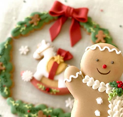 3PCS Gingerbread Man Cookie Cutters