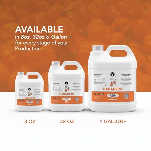 Habanero Flavoring Oil 32 oz (32 Fl Oz)
