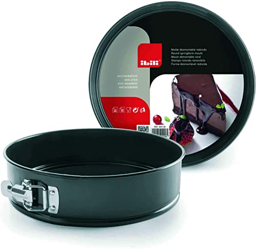 Moka Springform Pan Cake Mold Tin Non Stick with Loose Detachable Bottom for Baking
