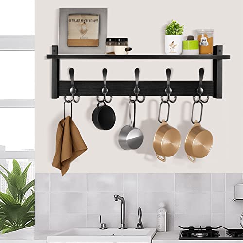Coat Rack with Shelf