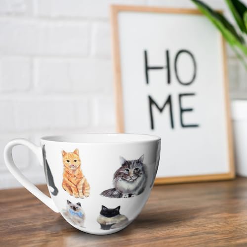 Cute Cat Mugs for Daily Coffee and Tea