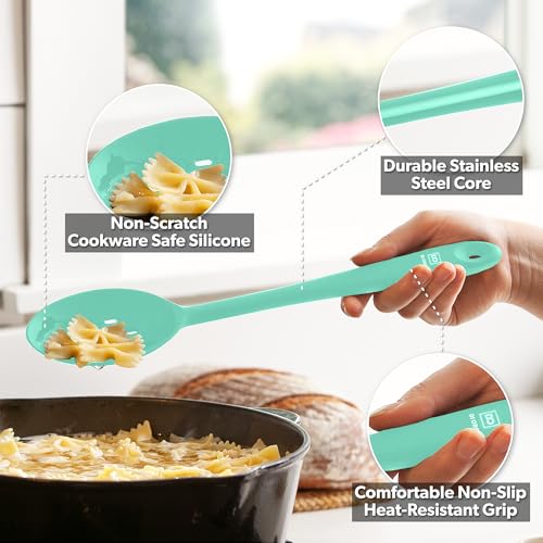 DI ORO Silicone Cooking Spoons (2 Count)