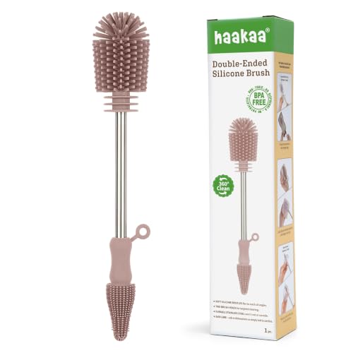 Silicone Cleaning Brush for Baby Bottles & Crevices