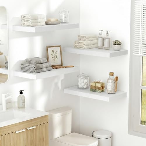 10" Deep Floating Shelves (2 Count)