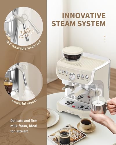 Espresso Machine with Grinder