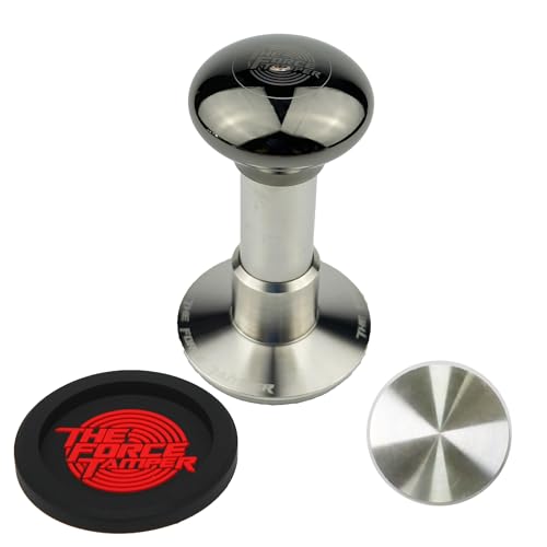 58.35mm Standard Set Black Mirror Jellyfish AL Handle Coffee Tamper