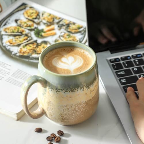 Ceramic Coffee Mugs Set of 4 (4 Count)