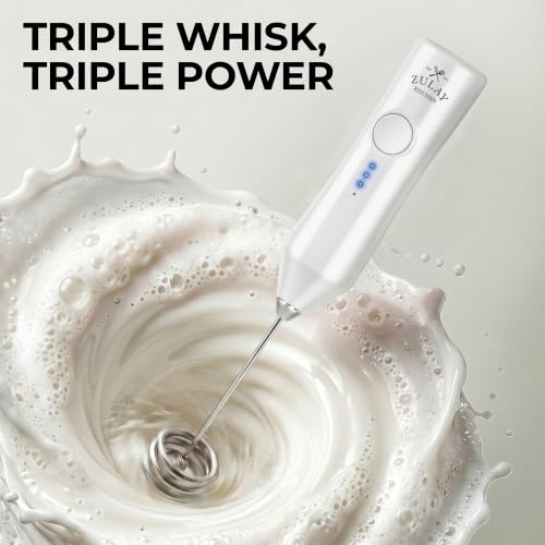 Rechargeable Milk Frother Handheld