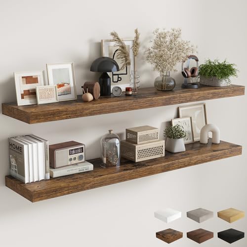 12 Inch Deep Floating Shelves (2 Count)