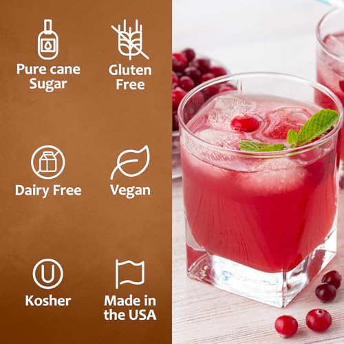 Cherry Syrup Flavored Syrup for Drinks (25.4 Fl Oz)