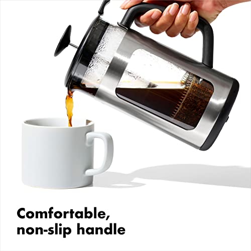 Brew Stainless Steel French Press Coffee Maker