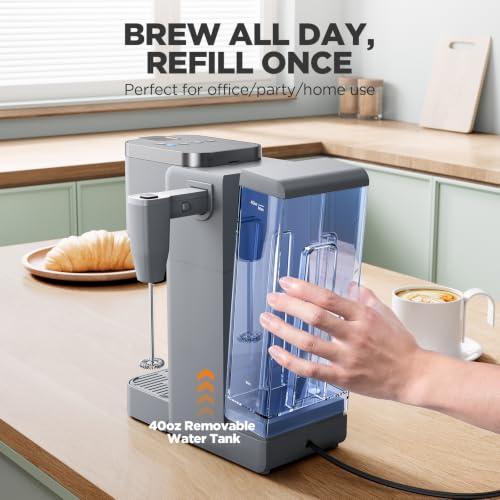 Single Serve Coffee Maker with Built