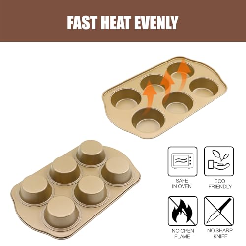 Jumbo Muffin Pan 2 Pack (2 Count)