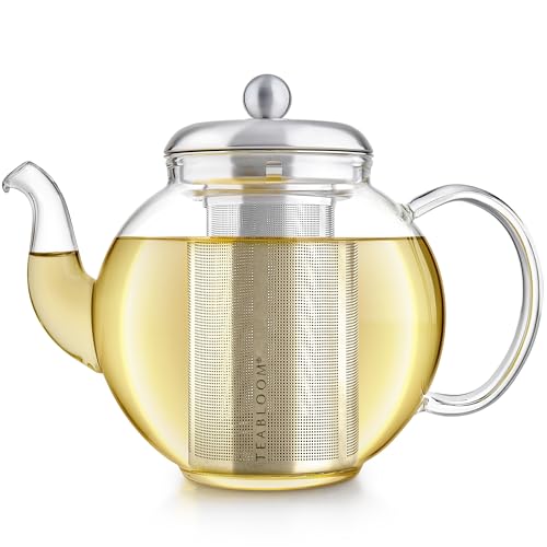 Heritage Borosilicate Glass Teapot