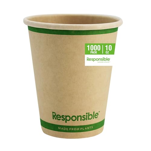 10 oz Paper Hot Cups Bulk (10 Count)