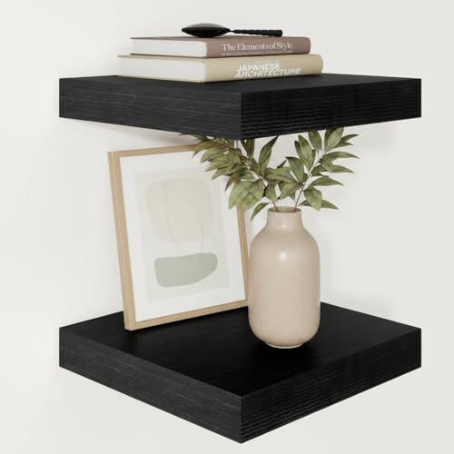 Square Floating Shelves 12x12” Set of 2 (2 Count)