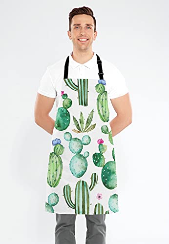 Cactus Adjustable Bib Apron