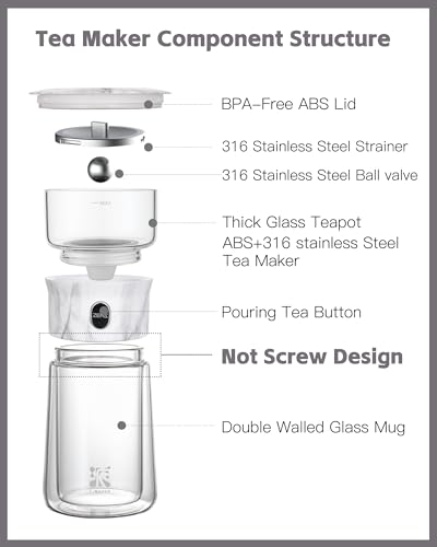 Modern One Touch Tea Maker