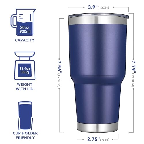 30oz Tumbler Bulk with Lid and Straw (8 Count)