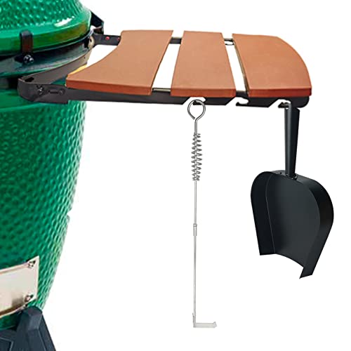 18” BBQ Ash Removal Tool and Ash Pan for Big Green Egg Accessories (2 Count)