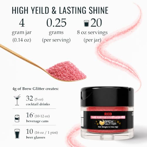 Brew Glitter Edible Glitter for Drinks