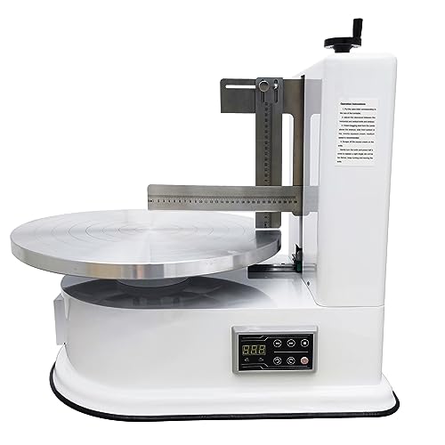Cake Icing Smoother Electric Cream Spreader Machine Frosting Smoother Stainless Steel Icing Knife 40