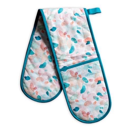 Double Oven Mitts 100% Cotton Double Oven Glove