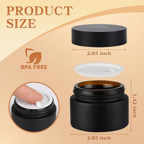 Glass Jars with Lids (24 Count)