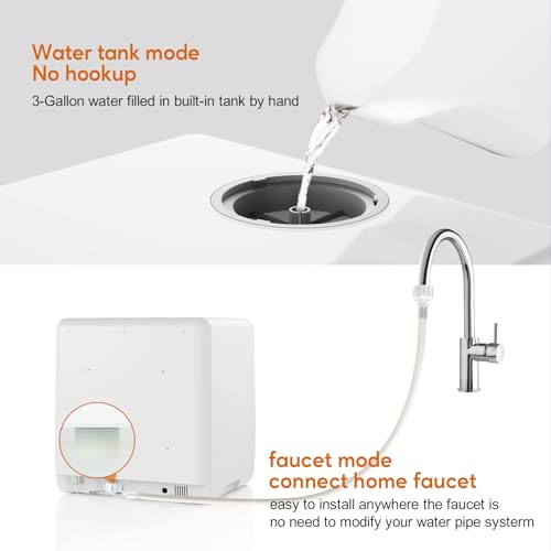 Countertop Dishwasher Water Tank 10 Programs Baby Care Mode Hot Air Drying