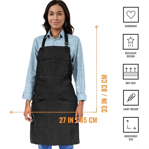 Chef Apron Smart Pockets