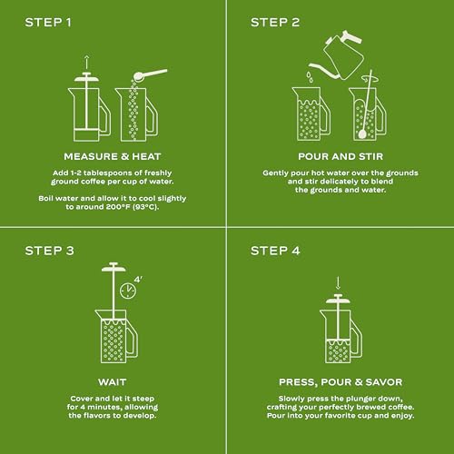 AIRES Ceramic French Press Coffee Maker