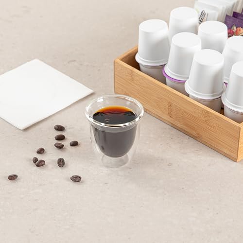 Coffee Cup 2 Pack of 2.72 oz Insulated Double (2 Count)