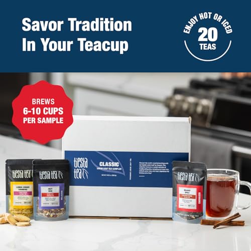 Classic Teas Sampler Dry Flight Set (14.05 Ounce)
