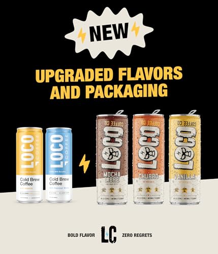 Loco Coffee Variety Latte 11 Ounce Can (11 Fl Oz)