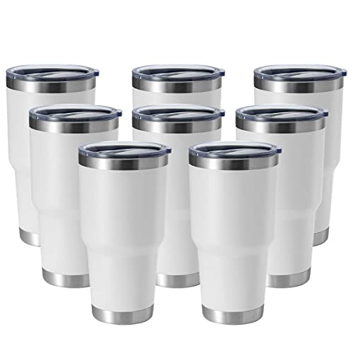 30oz Stainless Steel Tumbler (8 Count)