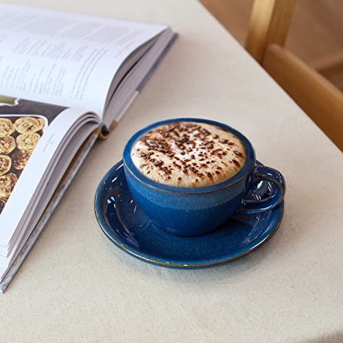 8 oz Cappuccino Cups with Saucers (4 Count)