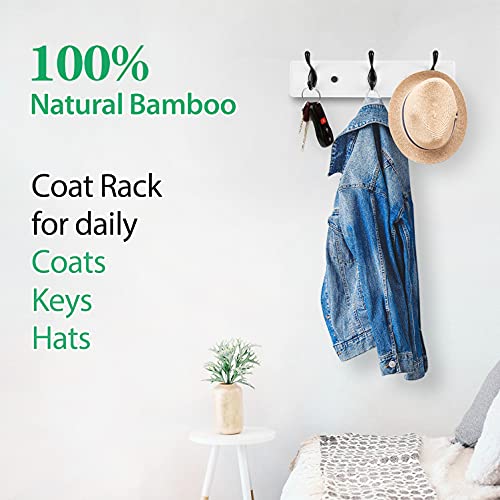 Heavy Duty Wooden Coat Rack