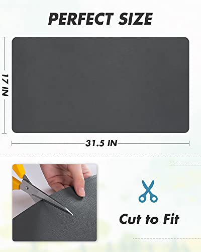 Coffee Mat Hide Stain Rubber Backed Absorbent Dish Drying Mat for Kitchen Counter